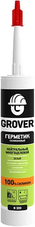 Grover N 300 герметик силиконовый нейтральный многоцелевой Grover N 300 герметик силиконовый нейтральный многоцелевой недорого с доставкой