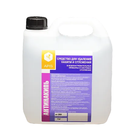 «APIS Антинакипь» средство для очистки систем отопления «APIS Антинакипь» средство для очистки систем отопления