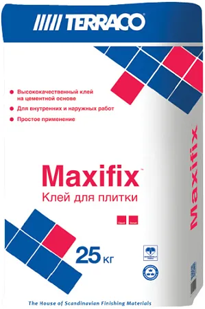 Terraco Maxifix клей для плитки на акриловой основе Terraco Maxifix клей для плитки на акриловой основе недорого с доставкой