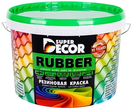 Super Decor краска резиновая (база А, С) Super Decor краска резиновая (база А, С)
