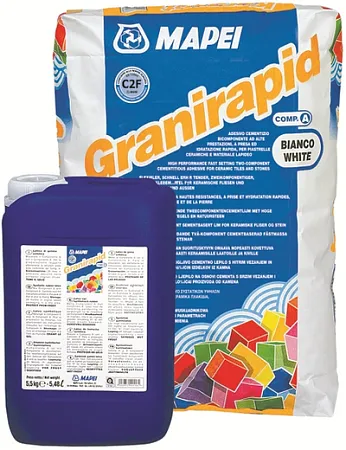 Mapei Granirapid клей для плитки двухкомпонентный Mapei Granirapid клей для плитки двухкомпонентный
