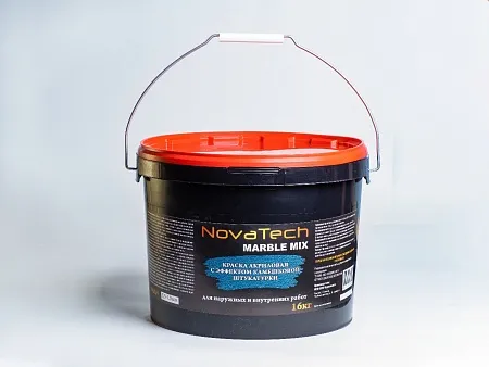 Декоративная штукатурка NovaTech акриловая «Камешковая» Декоративная штукатурка NovaTech акриловая «Камешковая» недорого с доставкой