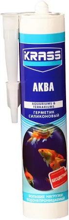Krass Аква герметик для аквариумов водонепроницаемый Krass Аква герметик для аквариумов водонепроницаемый недорого с доставкой