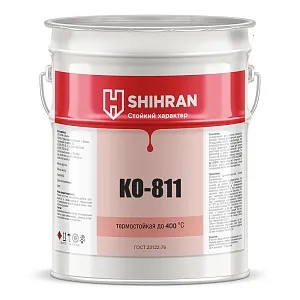 Shihran Термостойкая эмаль КО-811 по металлу 400 недорого с доставкой
