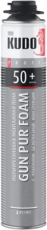 Kudo Proff Pur Foam Absolut 50+ профессиональная летняя монтажная пена Kudo Proff Pur Foam Absolut 50+ профессиональная летняя монтажная пена недорого с доставкой