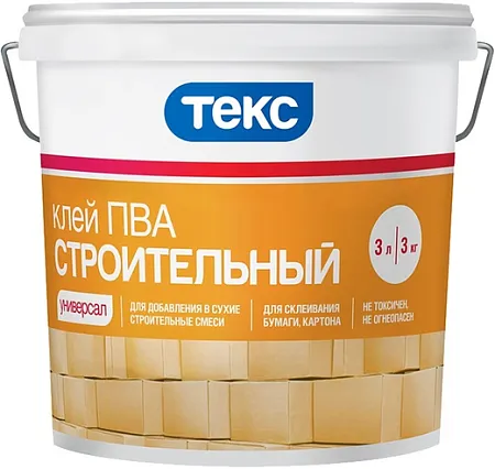 Текс Универсал ПВА клей строительный Текс Универсал ПВА клей строительный недорого с доставкой