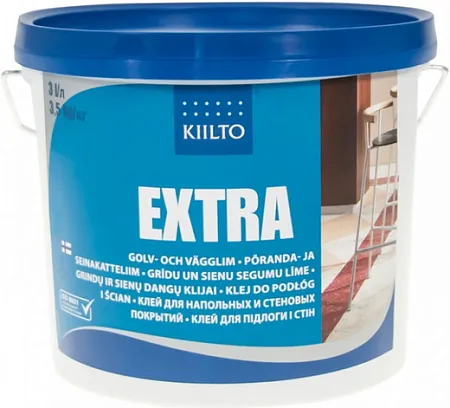 Kiilto Pro Extra клей для напольных и стеновых покрытий Kiilto Pro Extra клей для напольных и стеновых покрытий