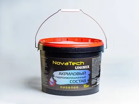 Акриловый гидроизоляционный состав NovaTech UNIMIX Акриловый гидроизоляционный состав NovaTech UNIMIX недорого с доставкой