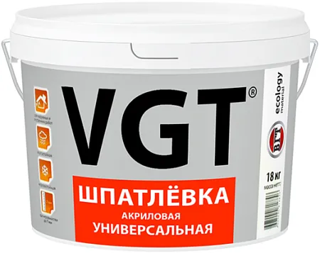 ВГТ шпатлевка акриловая универсальная ВГТ шпатлевка акриловая универсальная