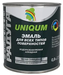 UNIQUM Эмаль для всех типов поверхностей недорого с доставкой