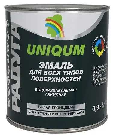 UNIQUM Эмаль для всех типов поверхностей UNIQUM Эмаль для всех типов поверхностей недорого с доставкой
