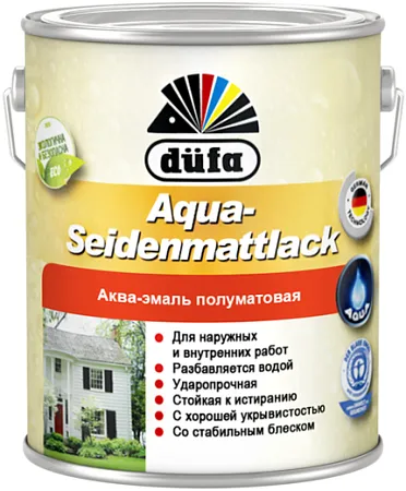 Dufa Aqua-Seidenmattlack аква-эмаль полуматовая Dufa Aqua-Seidenmattlack аква-эмаль полуматовая недорого с доставкой