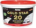 Пуфас Gold Star 20 элитная супербелая краска акрилатная полуматовая Пуфас Gold Star 20 элитная супербелая краска акрилатная полуматовая недорого с доставкой