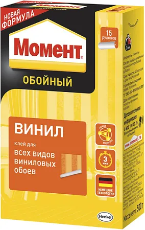 Момент Винил обойный клей для всех видов виниловых обоев Момент Винил обойный клей для всех видов виниловых обоев недорого с доставкой