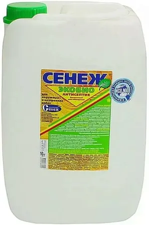 Сенеж Экобио экономичный бесцветный антисептик Сенеж Экобио экономичный бесцветный антисептик