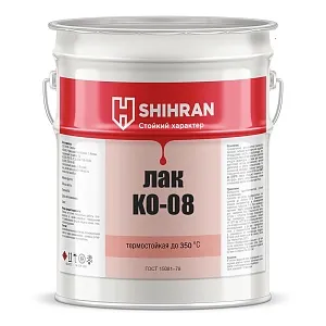 Shihran Термостойкий лак КО 08 недорого с доставкой