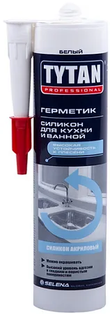 Титан Professional герметик силиконакриловый для кухни и ванной Титан Professional герметик силиконакриловый для кухни и ванной недорого с доставкой