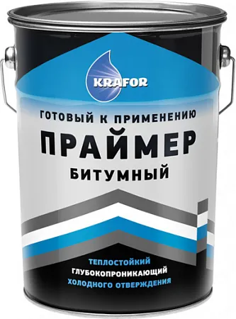 Крафор праймер битумный теплостойкий глубокопроникающий Крафор праймер битумный теплостойкий глубокопроникающий недорого с доставкой