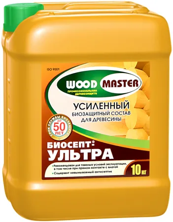 Woodmaster Биосепт-Ультра биозащитный состав для усиленной защиты древесины Woodmaster Биосепт-Ультра биозащитный состав для усиленной защиты древесины недорого с доставкой