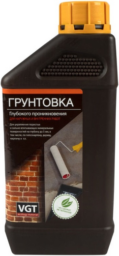 ВГТ ВД-АК-0301 грунтовка глубокого проникновения с антисептиком