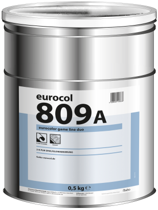 Forbo Eurocol 809-А Eurocolor Game Line Duo 2К краска для разметки двухкомпонентная полиуретановая