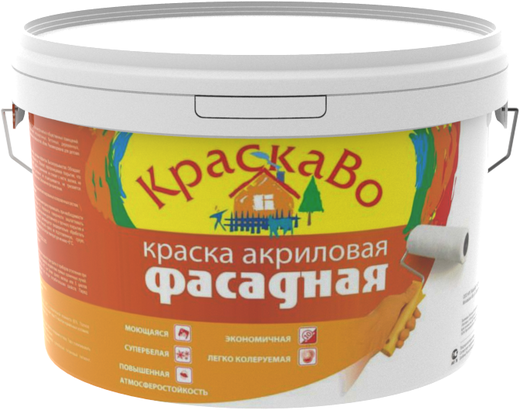 КраскаВо краска акриловая фасадная
