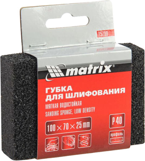 Matrix шлифовальная губка