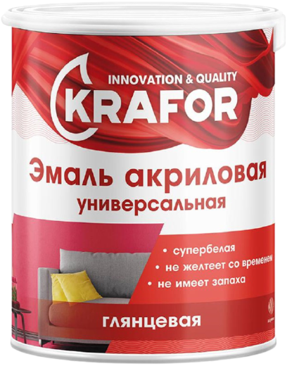 Крафор эмаль акриловая универсальная Крафор эмаль акриловая универсальная недорого с доставкой
