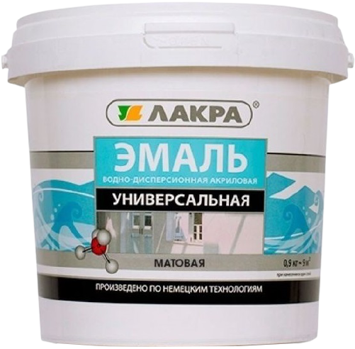 Лакра эмаль акриловая универсальная Лакра эмаль акриловая универсальная недорого с доставкой