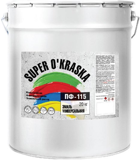 Super Okraska ПФ-115 эмаль универсальная Super Okraska ПФ-115 эмаль универсальная недорого с доставкой