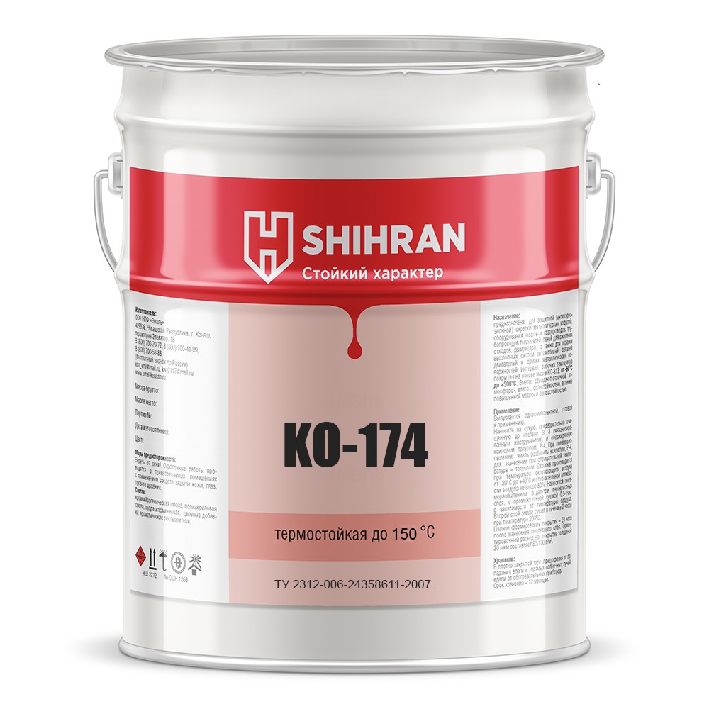 Shihran Фасадная эмаль КО 174