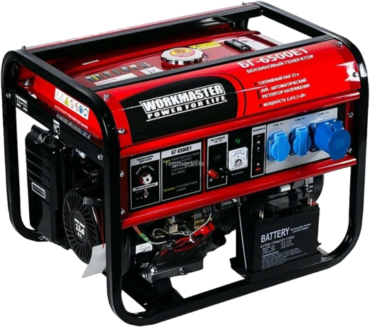 Workmaster БГ-6500E1 бензиновый генератор