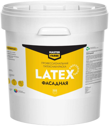 Master Farbe Professional Latex краска профессиональная латексная фасадная