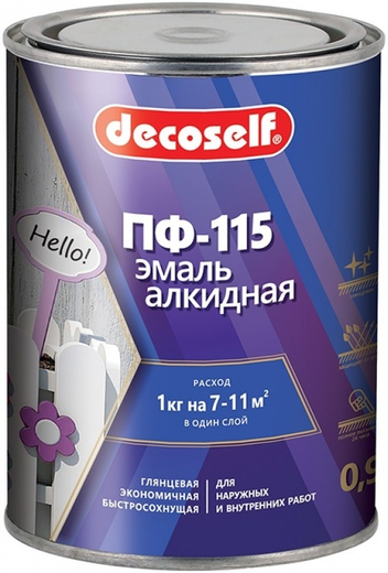 Пуфас Decoself ПФ-115 эмаль алкидная Пуфас Decoself ПФ-115 эмаль алкидная