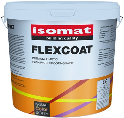 Isomat Flexcoat эластичная гидроизоляционная краска Isomat Flexcoat эластичная гидроизоляционная краска
