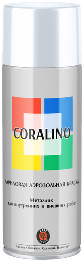East Brand Coralino акриловая аэрозольная краска металлик East Brand Coralino акриловая аэрозольная краска металлик