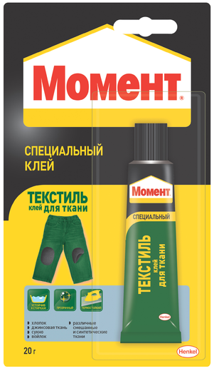 Момент Текстиль специальный клей для ткани