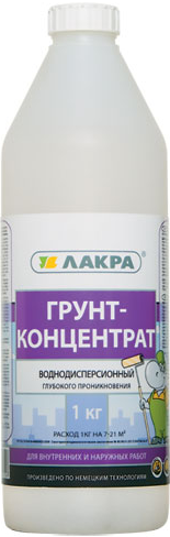 Лакра грунт-концентрат водно-дисперсионный глубокого проникновения