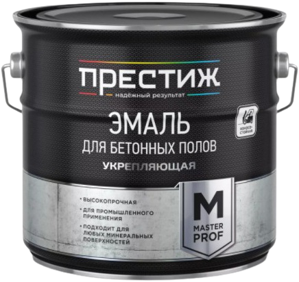 Престиж Master Prof эмаль для бетонных полов укрепляющая Престиж Master Prof эмаль для бетонных полов укрепляющая