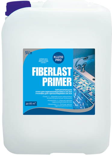 Kiilto Pro Fiberlast Primer грунт для гидроизоляционных систем