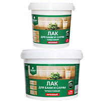 Лак для бани и сауны PROSEPT готовый состав
