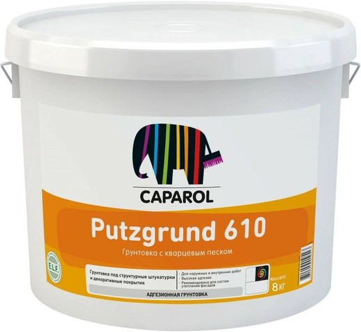 Caparol Capatect Putzgrund 610 водоразбавляемая наполненная грунтовочная краска