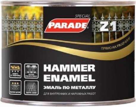 Parade Z1 эмаль по металлу прямо на ржавчину Parade Z1 эмаль по металлу прямо на ржавчину