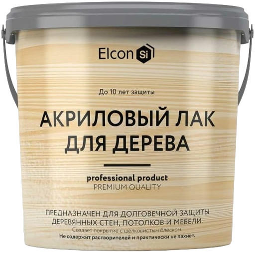 Elcon акриловый лак для дерева