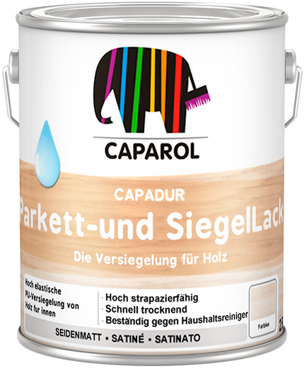 Caparol Capadur Parkett- und Siegellack запечатывающее покрытие для паркета