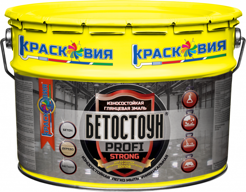 Бетостоун PROFI «STRONG» (эмаль для бетонных, деревянных и металлических полов)