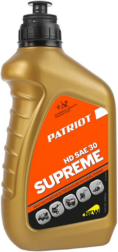 Патриот Supreme HD SAE 30 масло моторное минеральное