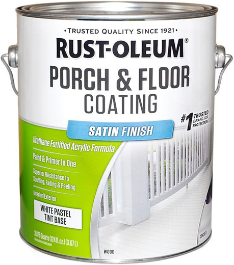 Rust-Oleum Porch & Floor Coating покрытие высокой прочности для деревянных террас и бетонных