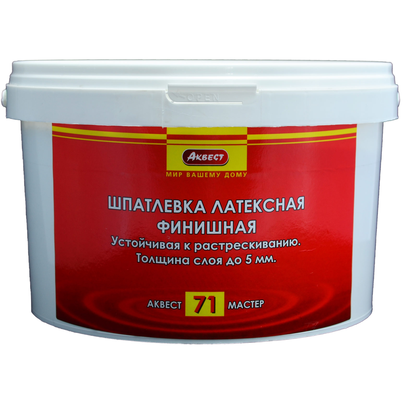 Аквест А-71 МАСТЕР Шпатлевка латексная