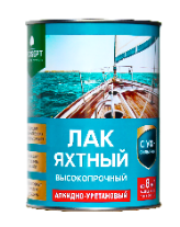 Лак яхтный PROSEPT, полуматовый, готовый состав